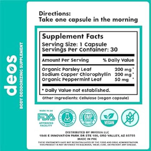 DEOS Desodorante Natural x30